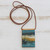 Handcrafted Glass Pendant Necklace in Blue from Brazil 'Guanabara Bay'