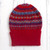 Striped 100 Alpaca Knit Hat from Peru 'Andean Art'