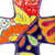 Talavera-Style Ceramic Wall Cross from Mexico 'Spanish Faith'