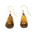 Teardrop Soapstone and Bauxite Dangle Earrings from Ghana 'Africa Drops'