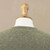 Cable Knit Baby Apaca Blend Pullover in Olive from Peru 'Warm Charm in Olive'