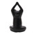 Black Suar Wood Asana Pose Yoga Cat Sculpture from Bali 'Toward the Sky Black Yoga Cat'