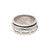 Artisan Crafted Sterling Silver Spinner Ring from India 'Rotating Pattern'