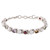 Cultured Pearl and Multi-Gem Tennis Bracelet from India 'Sparkling Grace'