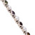 Cultured Pearl and Multi-Gem Tennis Bracelet from India 'Sparkling Grace'