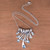 Teardrop Blue Topaz Pendant Necklace from Bali 'Angels' Tears'