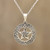 Celtic Motif Sterling Star Pendant Necklace from India 'Celtic Star'