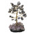 Hematite Gemstone Tree with an Amethyst Base from Brazil 'Gleaming Leaves'