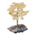 Citrine Gemstone Tree with an Amethyst Base from Brazil 'Sunny Leaves'