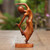 Wood sculpture 'Spirit Dancer'