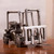 Upcycled Metal Auto Part Mini Forklift Sculpture from Mexico 'Mini Forklift'