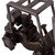 Upcycled Metal Auto Part Mini Forklift Sculpture from Mexico 'Mini Forklift'