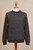 Azure and Sunrise Men's 100 Alpaca Pullover from Peru 'Nasca Labyrinth'