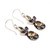 3-Carat Multi-Gemstone Dangle Earrings from India 'Glittering Melody'