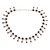 Garnet India Necklace Artisan Crafted with Silver 'Gratitude'
