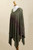 Woven Cotton Blend Poncho in Olive Green from Peru 'Olive Mountain'