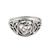 Sterling Silver Om Pattern Band Ring from India 'Spiritual Fusion'