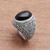 Patterned Onyx Single-Stone Ring from Bali 'Gleaming Night'