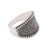 Dot Pattern Sterling Silver Band Ring from Java 'Balinese Dots'