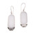 Artisan Crafted Sterling Silver and Resin Dangle Earrings 'Fantastic Cloud'