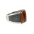 Men's Tiger's Eye Ring Crafted in India 'Bold Strength'