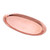 Hammered Oval Copper Tray Crafted in Bali 'Oval Entertainment'