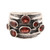 Faceted Garnet Cocktail Ring from India 'Scarlet Passion'