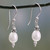 Cultured pearl dangle earrings 'Sweet Destiny'