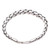 High-Polish Sterling Silver Wheat Chain Bracelet from Bali 'Expanding Gleam'