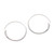 Handcrafted Sterling Silver Half-Hoop Earrings from Bali 'Expanding Beauty'