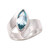 Marquise Blue Topaz Cocktail Ring from Bali 'Marquise Ocean'