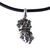 Men's Maya-Themed Taxco Sterling Silver Pendant Necklace 'Taxco Pacal'