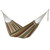 Striped Cotton Double Hammock Crafted in Brazil 'Subdued Stripes'