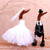 Bamboo Root and Wood Duck Wedding Sculptures Pair 'Duck Wedding'