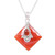 Carnelian Necklace from Indian Jewelry Collection 'Kolkata Scarlet'