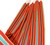 Cotton Striped Fabric Hammock Single 'Carnival Rainbow'