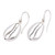 Sterling Silver Cowry Shell Dangle Earrings from Bali 'Cowry Shell'