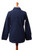 Lily of the Incas Button-front Navy Blue Blouse 'Lily of Incas in Navy'