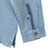 Henley-Style Men's Cotton Blend Shirt in Sky Blue from India 'Casual Man in Sky Blue'