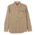 Men's Long-Sleeved Cotton Shirt in Khaki from India 'Casual Flair in Khaki'