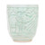 Elephant-Themed Celadon Ceramic Teacup from Thailand 'Elephant Forest'