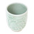 Elephant-Themed Celadon Ceramic Teacup from Thailand 'Elephant Forest'