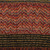 Wave Pattern Wool Scarf from India 'Autumn Waves'