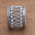 Openwork Pattern Sterling Silver Band Ring from Bali 'Openwork Path'