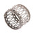 Openwork Pattern Sterling Silver Band Ring from Bali 'Openwork Path'