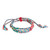 Glass Beaded Macrame Strand Bracelet from Guatemala 'Solola Fiesta'