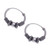 Traditional Thai Sterling Silver Hoop Earrings Set of 3 'Traditional Thailand'