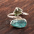 Wrap-Style Apatite Cocktail Ring from India 'Nugget Appeal'