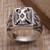 Sterling Silver Eagle Signet Ring Crafted in Bali 'Ancient Eagle'