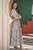 Flutter Sleeve Cotton Maxi Dress from India 'Floral Symphony'